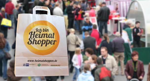 Heimat shoppen - lokal handeln, vor Ort kaufen